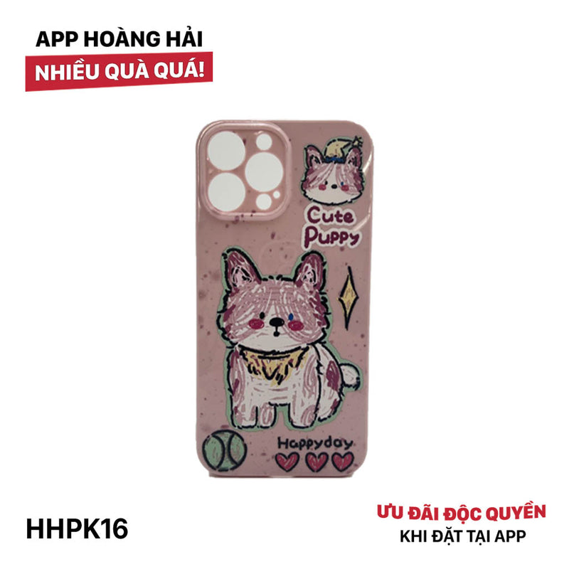 HHPK16 Ốp lưng hình Cún đáng yêu