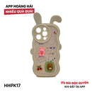 HHPK17 Ốp tai thỏ đính hình 3D