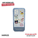 HHPK25 Ốp hoạ tiết hoạt hình có giá đỡ
