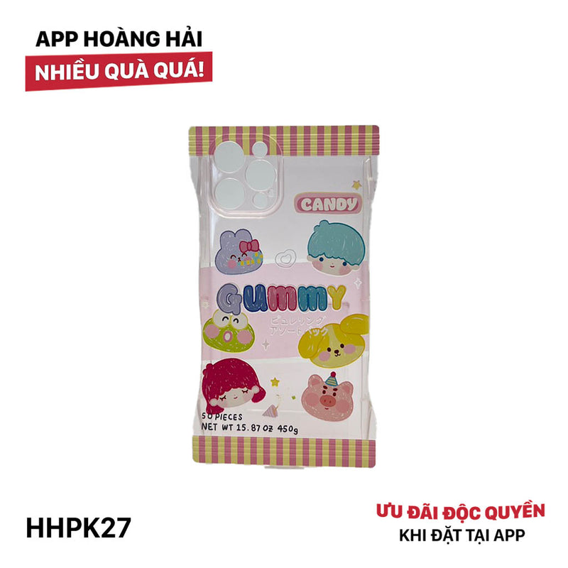 HHPK27 ỐP lưng túi kẹo, in hình