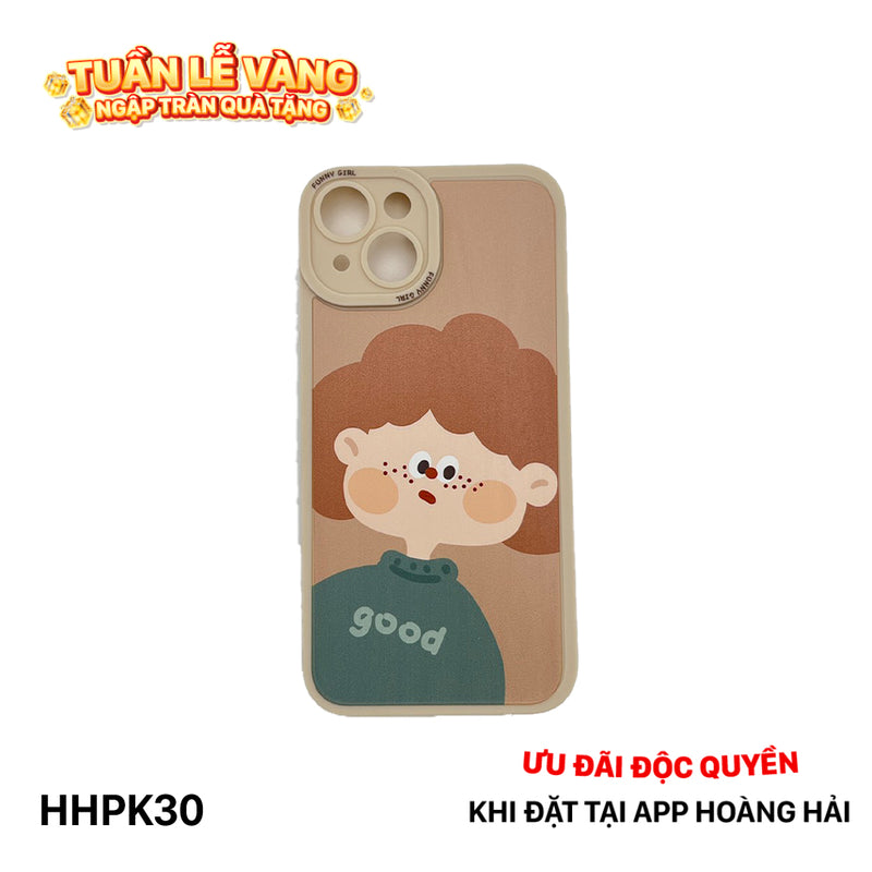 HHPK30 Ốp Hình Nữ dễ thương