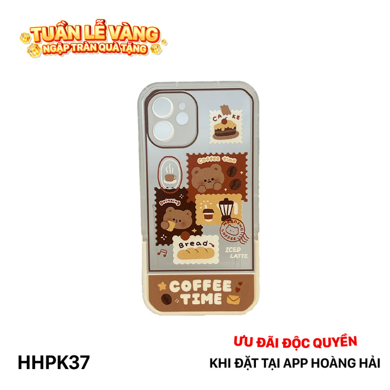 HHPK37 Ốp Coffee time có kệ đứng