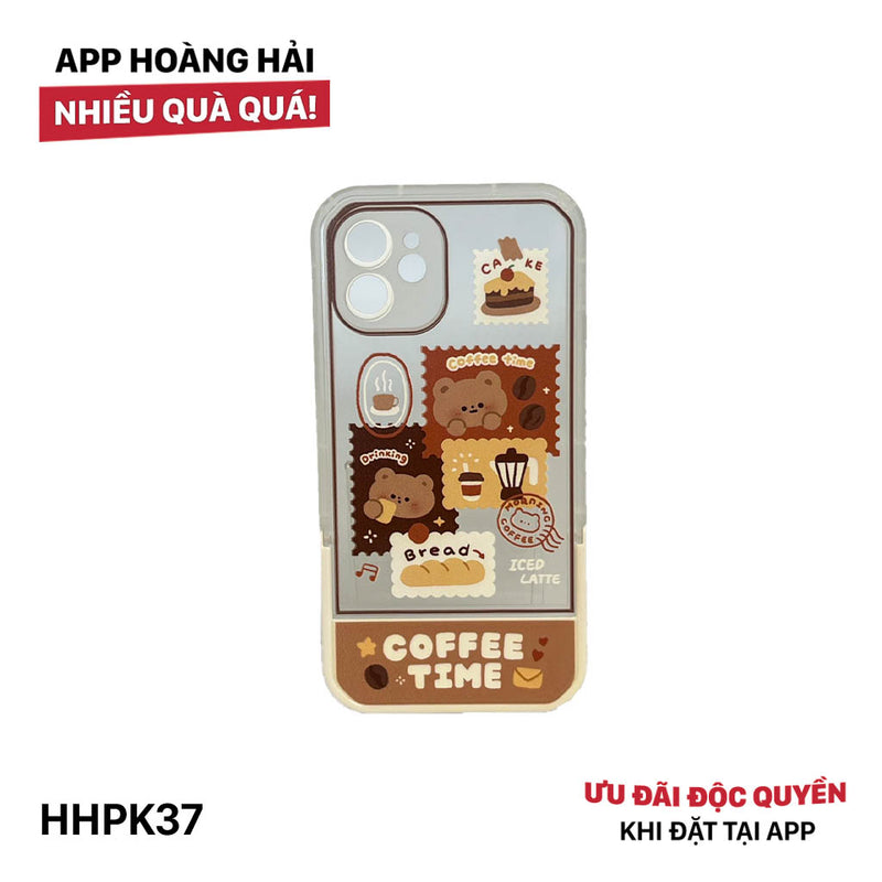 HHPK37 Ốp Coffee time có kệ đứng
