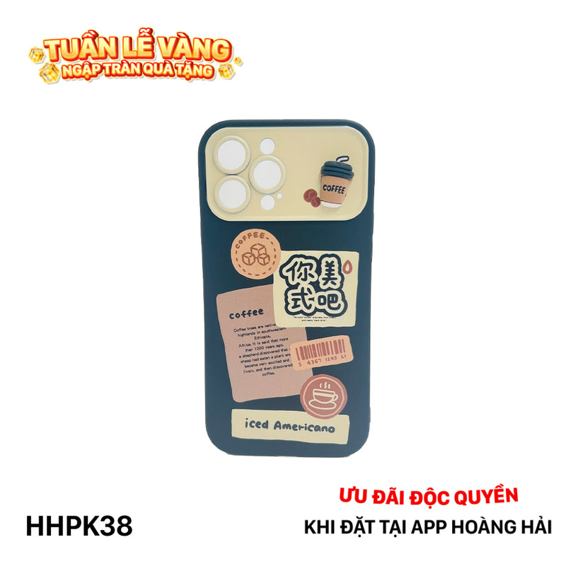 HHPK38 Ốp hình cafe in 3D