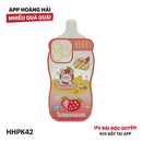 HHPK42 Ốp bình sữa thỏ dâu