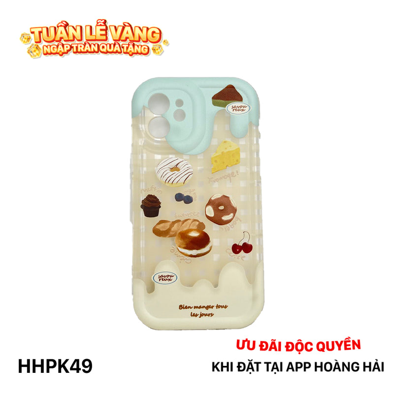 HHPK49 Ốp  hoạ tiết bánh Donut