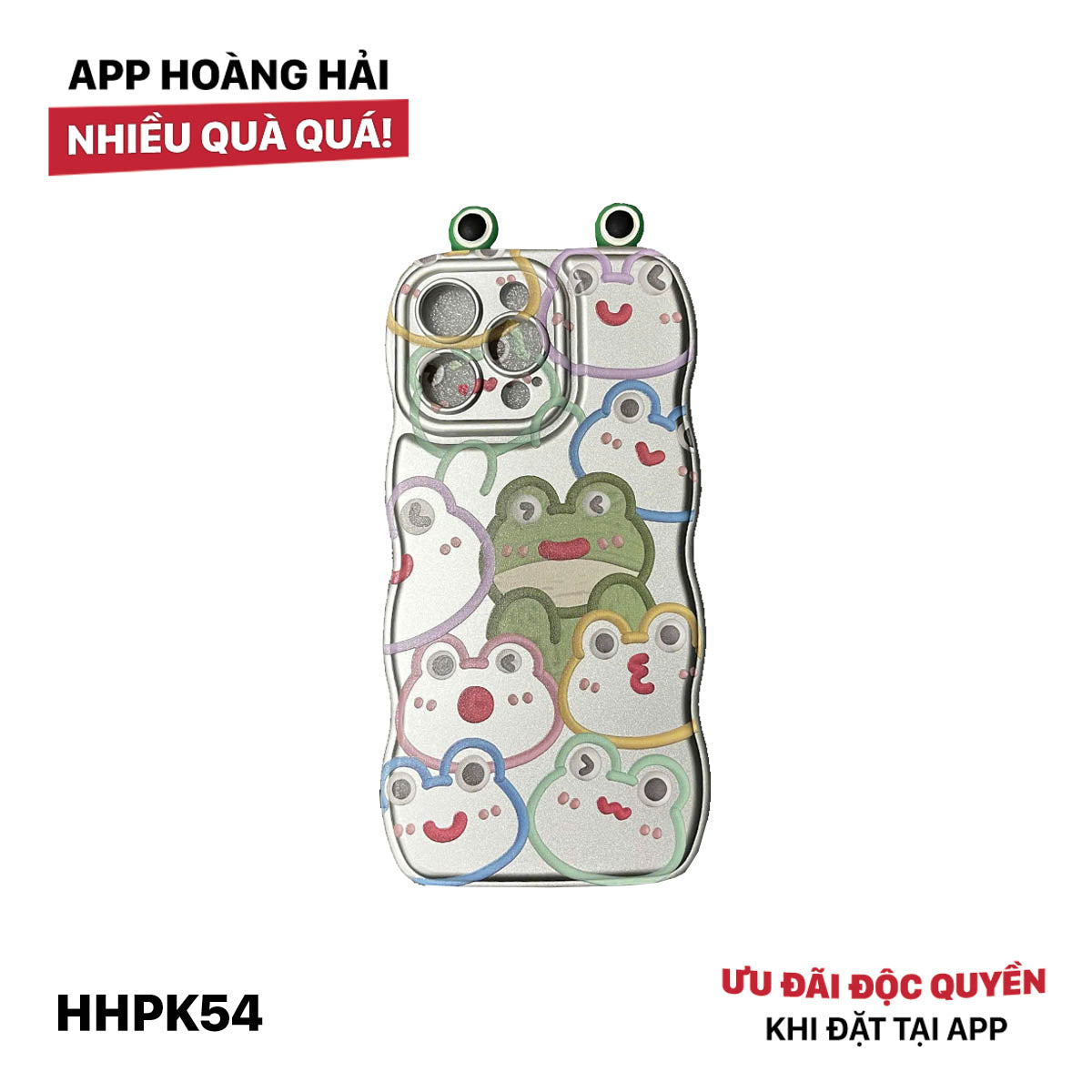 HHPK54 Ốp lưng ếch