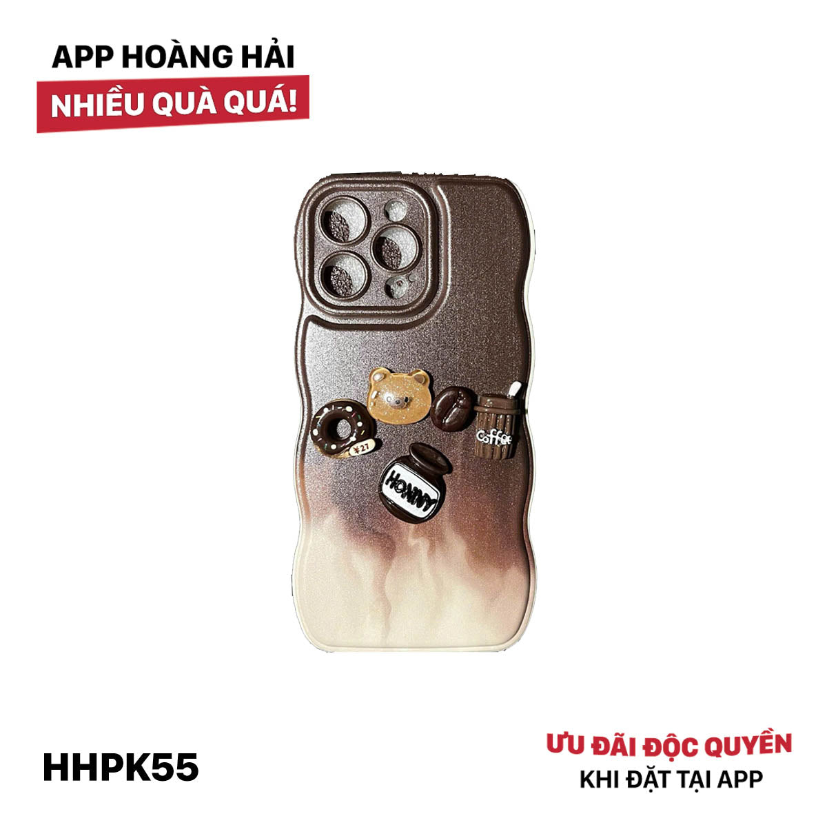 HHPK55 Ốp 3D cà phê nổi