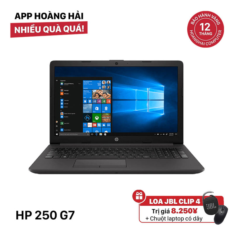 HP 250 G7 15.6in i5 - 8265U/ RAM 8GB/ SSD 256GB BPTN Likenew (Đã thay pin mới)