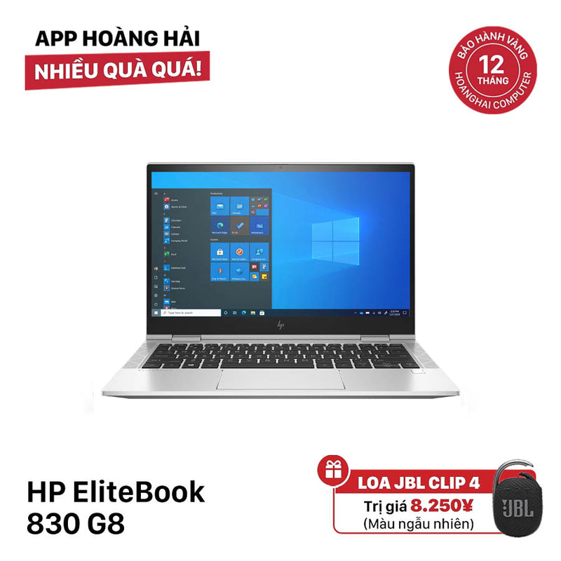 HP EliteBook 830 G8 13.3" i7vPro 1185G7/ RAM 16GB/ SSD 512GB BPTN Likenew