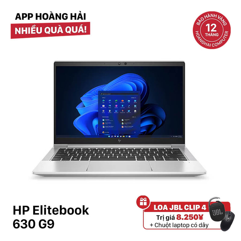 Hp Elitebook 630 G9 13.3 12th Gen i5-1235U/ RAM 8GB/ SSD 256GB BPTN Likenew