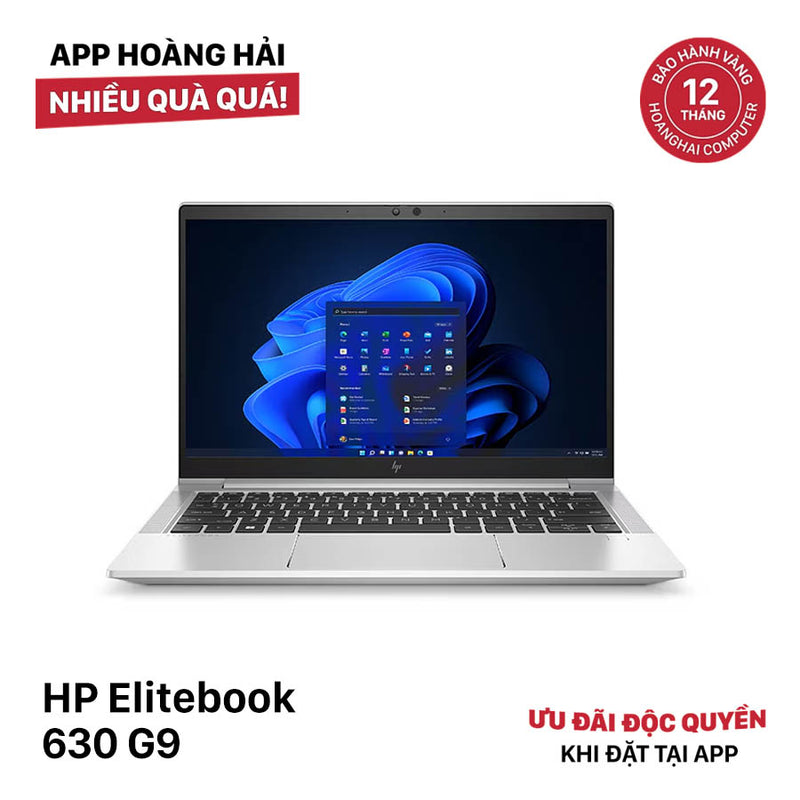 Hp Elitebook 630 G9 13.3 12th Gen i5-1235U/ RAM 8GB/ SSD 256GB BPTN Likenew