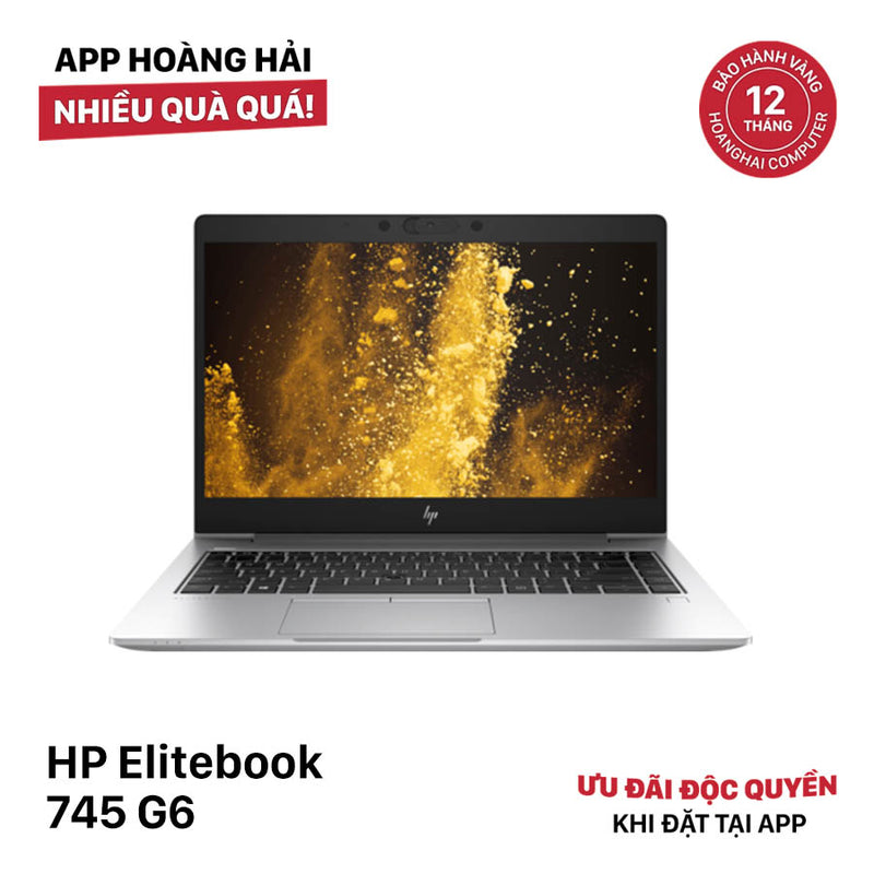 HP Elitebook 745 G6 14" AMD Ryzen 5 PRO 3500U/ RAM 16GB/ SSD 256GB BPTN Likenew