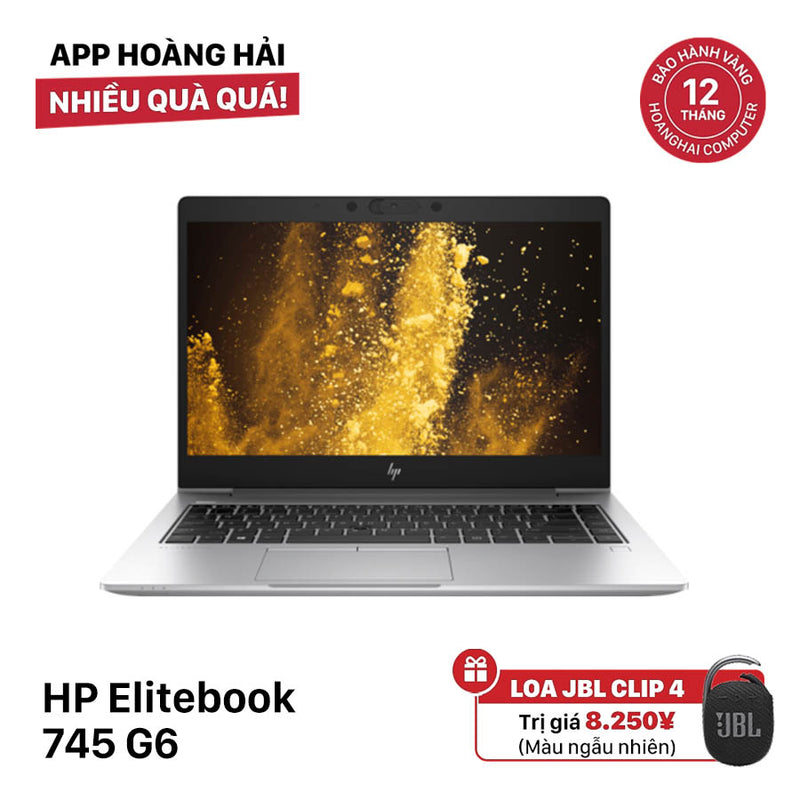 HP Elitebook 745 G6 14" AMD Ryzen 5 PRO 3500U/ RAM 16GB/ SSD 256GB BPTN Likenew