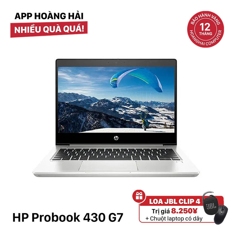 Hp Probook 430 G7 13.3in i5-10210U/ RAM 8GB/SSD 256GB BPTN Likenew (Xước nhiều)
