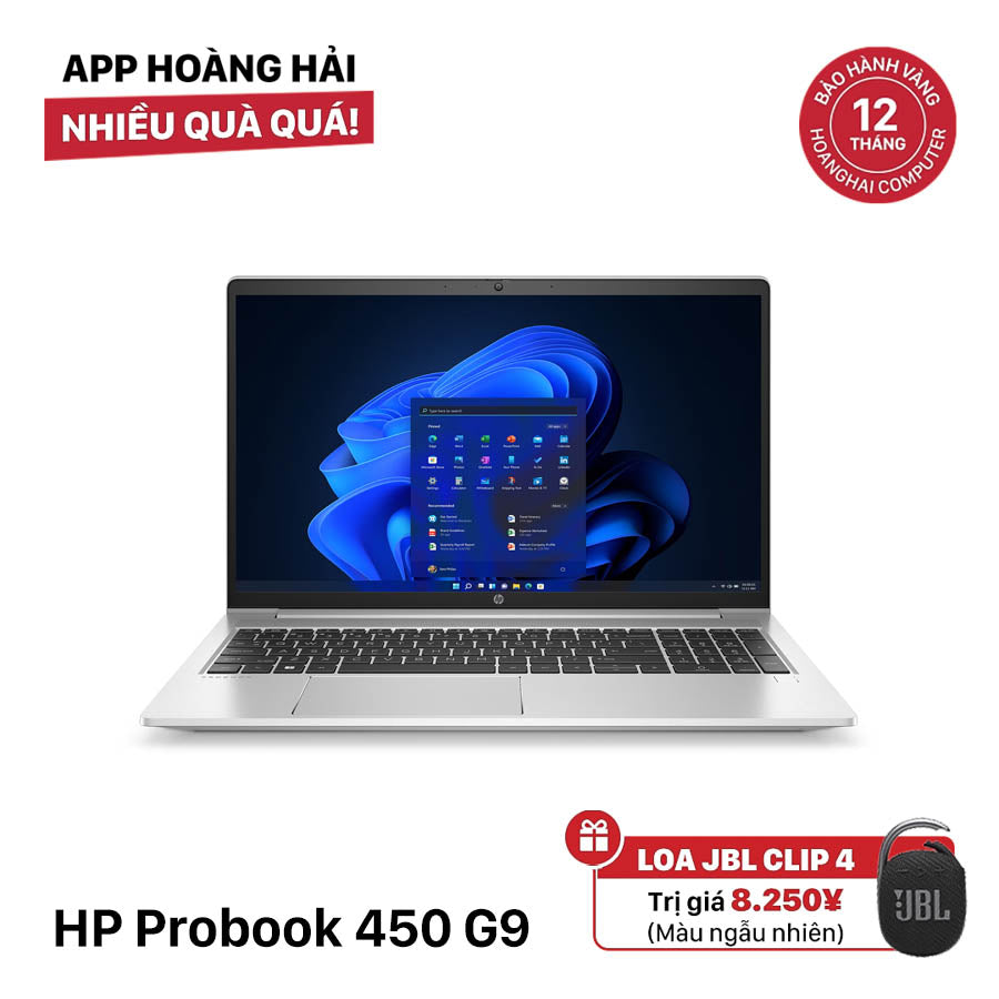 HP PROBOOK 450 G9 15.6" i5 - 1235U/ RAM 8GB/ SSD 256GB BPTN အသစ်ကဲ့သို့ (ဘက်ထရီအသစ် အစားထိုးထားသည်) 