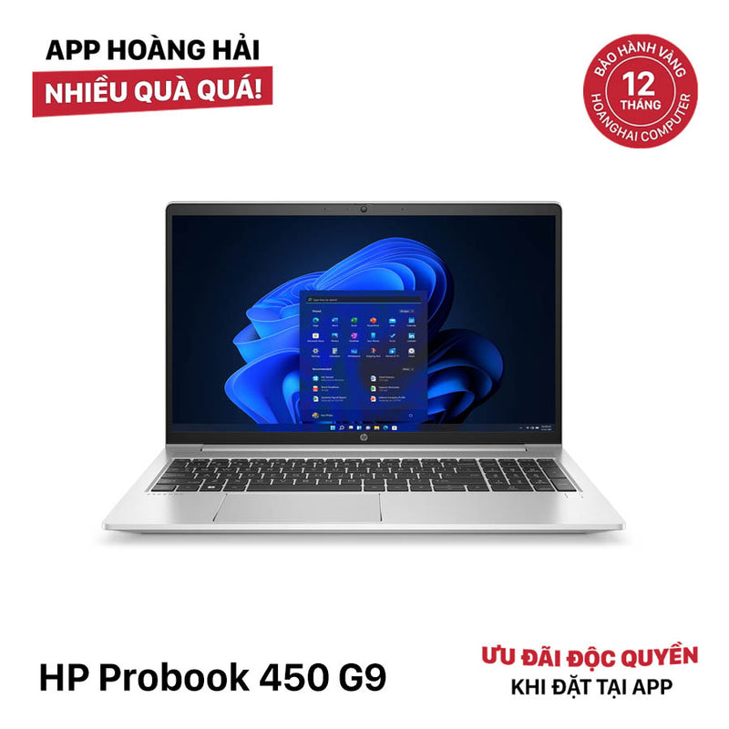 HP PROBOOK 450 G9 15.6"  i7 - 1255U/ RAM 16GB/ SSD 256GB BPTN Likenew