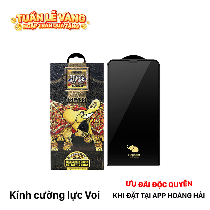 Kính cường lực Voi - iPhone WK