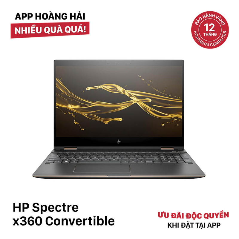 HP Spectre x360 Convertible 13 13.3" i5 - 8265U/ RAM 8GB/ SSD 512GB Cảm ứng 360 BPTN Likenew