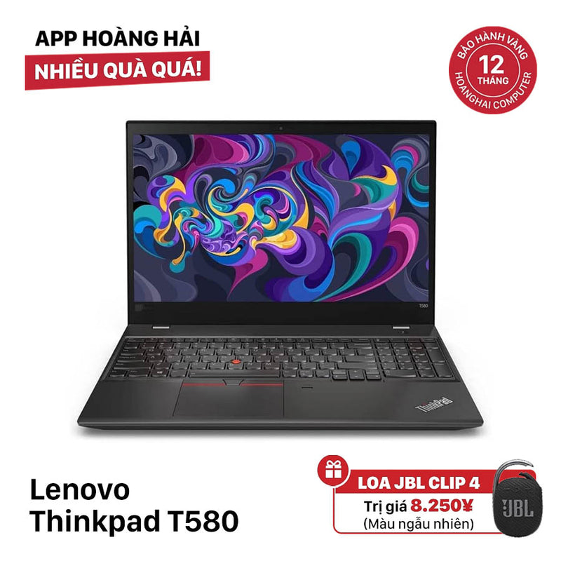 Lenovo Thinkpad T580 15.6" i5 - 8250U / RAM 16GB/ SSD 256GB BPTN Likenew