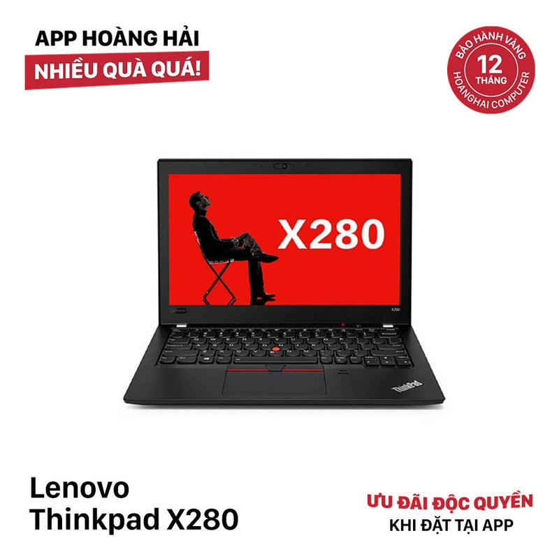 Lenovo ThinkPad X280 12.5" i5 - 8250U/ RAM 8GB/ SSD 128GB BPTN Likenew