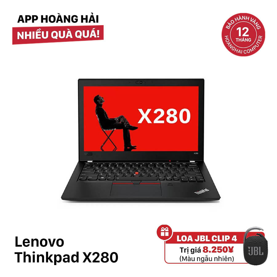 Lenovo ThinkPad X280 12.5" i5 - 8250U/ RAM 8GB/ SSD 128GB BPTN Likenew