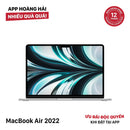 Macbook Air 2022 13.6in Bạc Apple M2/ RAM 8GB/ SSD 256GB 98% BPTN (Sạc 6 lần)