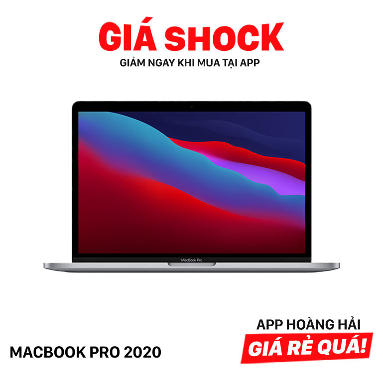 MacBook Pro 2020 13.3in Xám Intel Core i5/RAM 8GB/SSD 512GB 98% Fullbox Sạc 39 lần BPTN