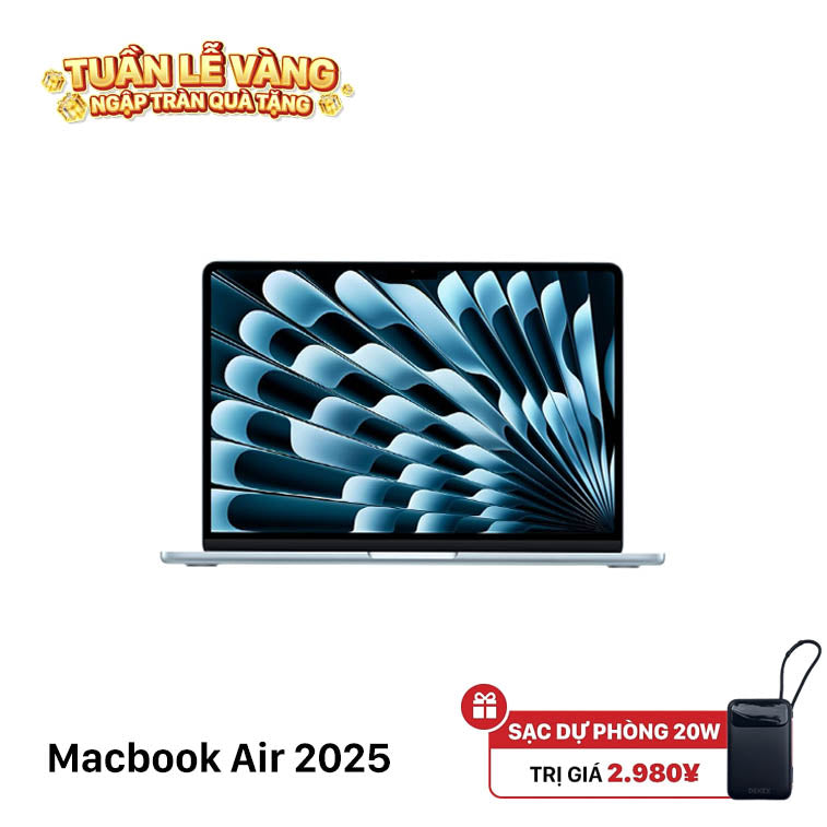 Macbook Air 2025 13.6in  Apple M4/RAM 16GB/SSD 256GB Nguyên Hộp BPTN