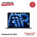 Macbook Air 2024 13.6in Đen Apple M3/ RAM 16GB/ SSD 512GB 99% pin 100% sạc 25 lần BPTN