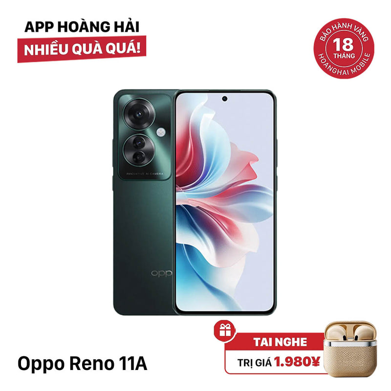 Oppo Reno 11A 8GB/128GB Xanh Đậm 98%