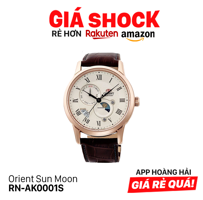 Đồng hồ Orient Sun Moon RN-AK0001S