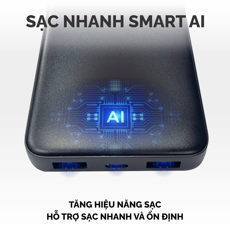 Sạc dự phòng 10W DEKEY 10.000mAh