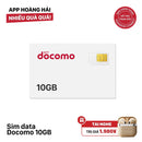 Sim data Docomo 10GB - Bán Đứt - Tặng tai nghe không dây ngẫu nhiên
