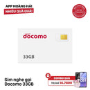 Sim nghe gọi Docomo 33GB I 7 Tháng (05/2026)