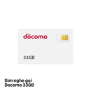 Sim nghe gọi Docomo 33GB I 7 Tháng (05/2026)