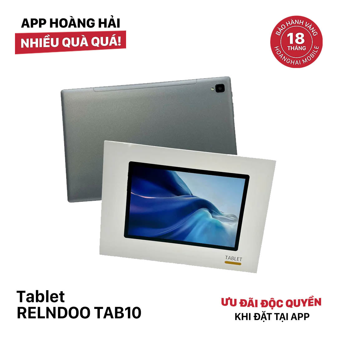 Tablet RELNDOO TAB10 4GB/64GB Đen 100% Fullbox