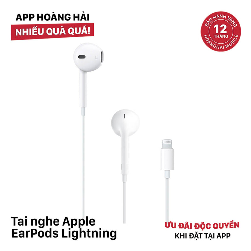 Tai nghe Apple EarPods Lightning