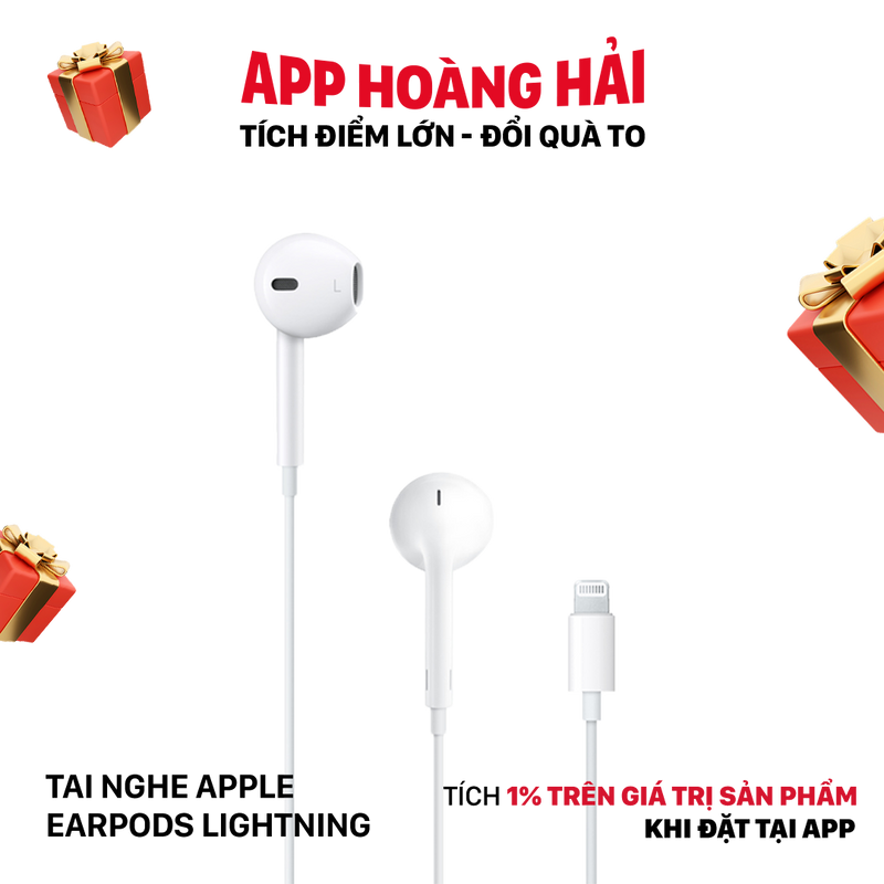 Tai nghe Apple EarPods Lightning