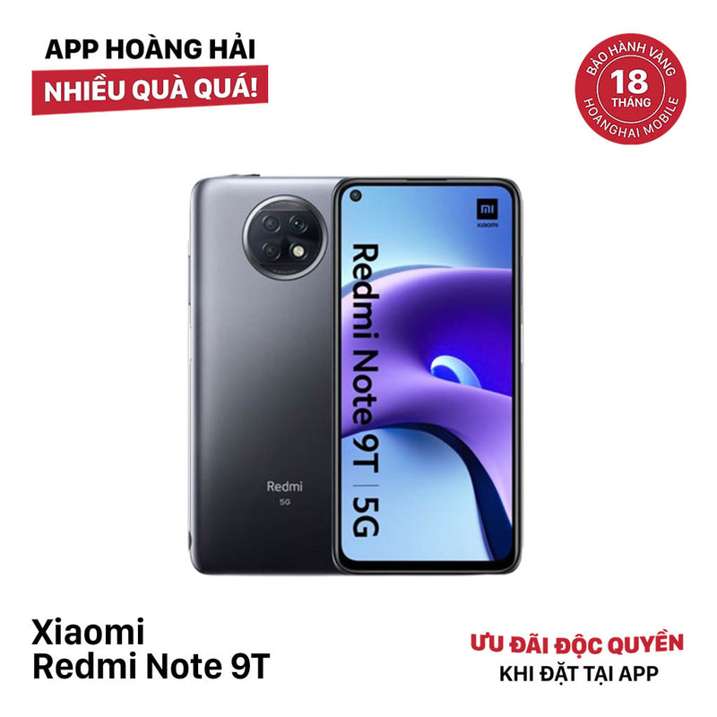 Xiaomi Redmi Note 9T 100% Fullbox