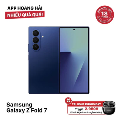 Samsung Galaxy Z Fold 7 5G Xanh Navy 12GB/256GB Nguyên hộp từ SB (Không dùng sim SB)
