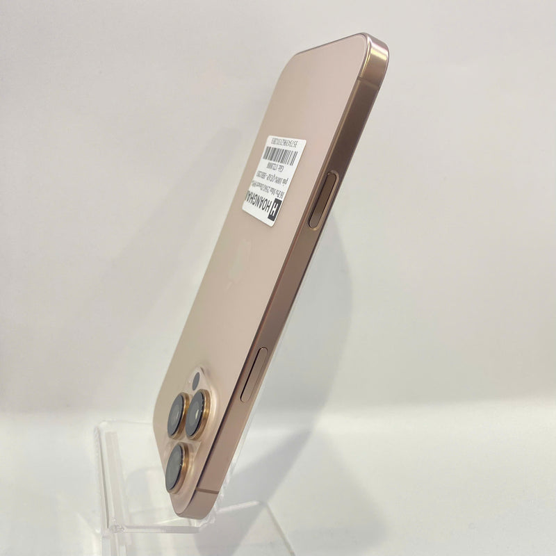 iPhone 16 Pro Max 256G Vàng Sa Mạc 99% pin 100% Quốc tế Apple - HH1283