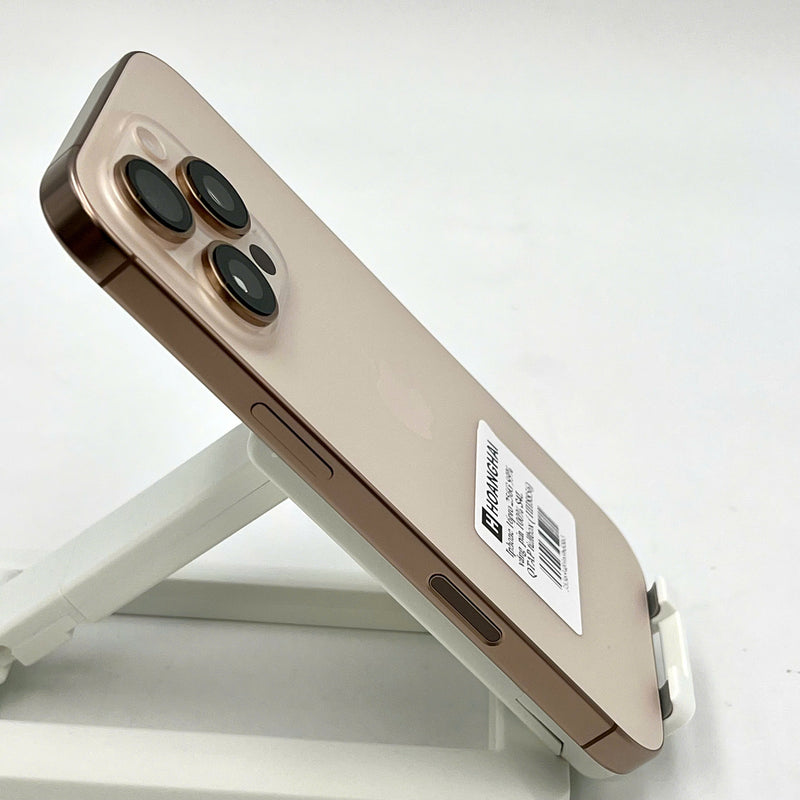 iPhone 16 Pro 256GB Vàng Sa Mạc 99% pin 100% Fullbox Quốc tế từ Apple - HH8856