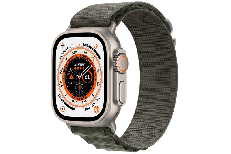 Apple Watch Ultra 49mm 4G+GPS 98% FB Pin 92% Quốc tế Apple Green Alpine Loop (xước viền nhẹ)