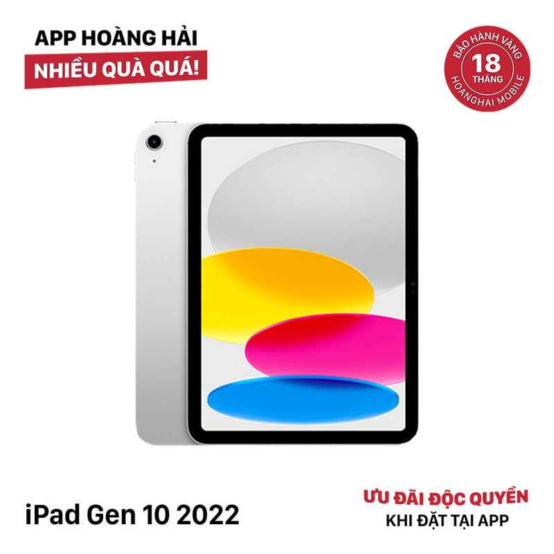 iPad Gen 10 2022 Wifi Quốc tế từ Apple Store
