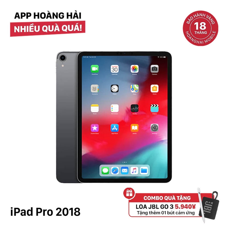 iPad Pro 2018 11in 64GB Xám Wifi 98% pin 89% Quốc tế Apple