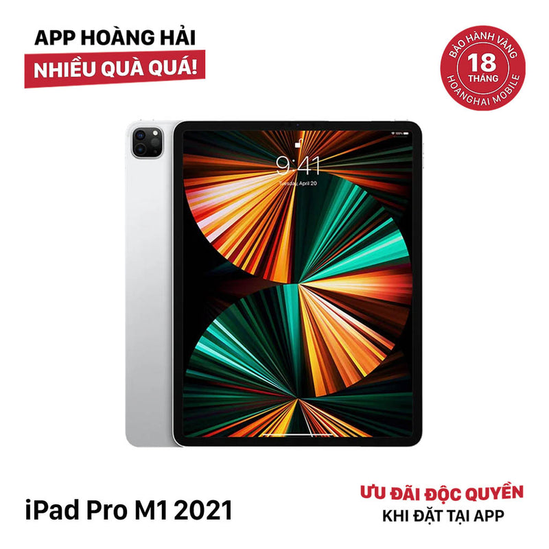 iPad Pro 2021 11in 128GB Bạc 5G + Wifi 98% pin từ 95% Từ SB (màn xước, sứt viền)