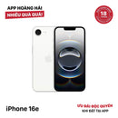 iPhone 16e 128GB Trắng 100% DBH Quốc tế từ SB (Không dùng sim SB)