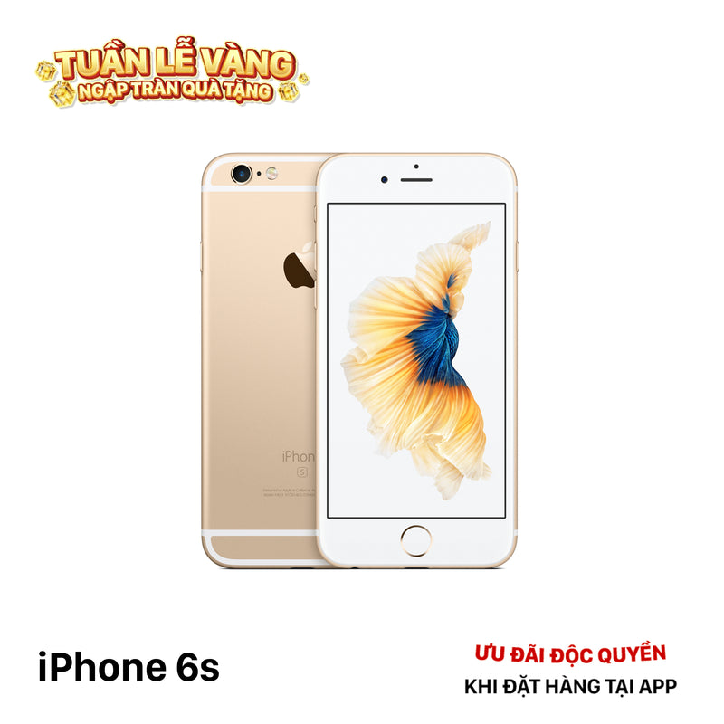 iPhone 6s 32GB Vàng 100% Fullbox Quốc tế từ SB (Không dùng sim SB)  - HH4676