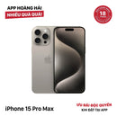 iPhone 15 Pro Max Quốc tế từ Apple Store bản VN/A